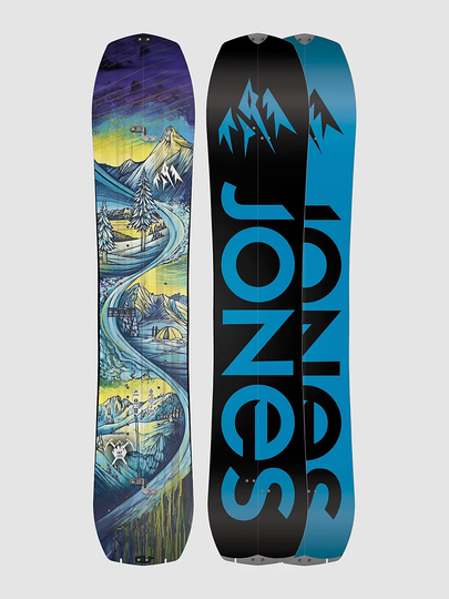 Jones Snowboards Solution 137 2023 Splitboard black
