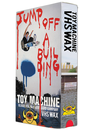Toy Machine Wax V.H.S Jump Of A Building Wax red