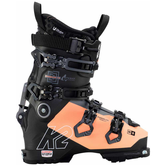 K2 Mindbender Alliance 110 Alpine Ski Boots Orange,Black 26.5