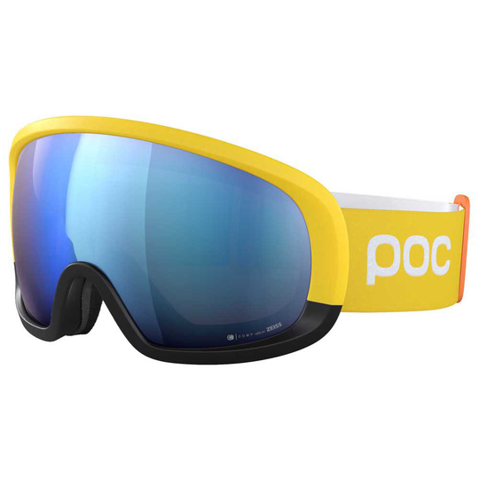 Poc Fovea Mid Clarity Comp Ski Goggles Yellow Spektris Blue/CAT2