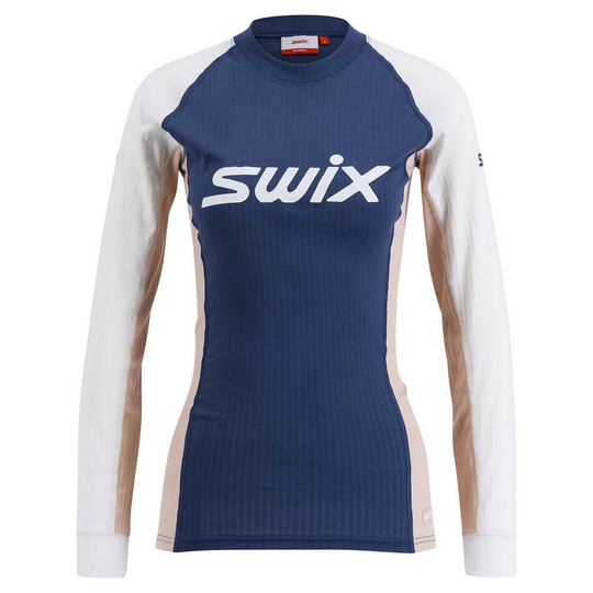 Swix Racex Long Sleeve T-shirt Blue L Woman