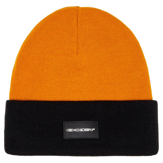Oakley Apparel Tc Stretch Logo Beanie Orange Man