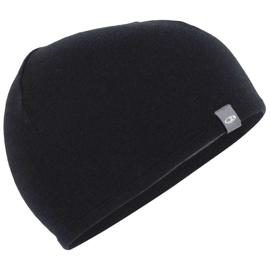 Icebreaker Pocket Merino Beanie Black Man