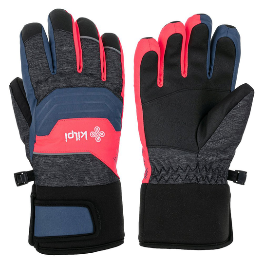 Kilpi Skimi Junior Gloves Black,Pink 13-15 years Boy
