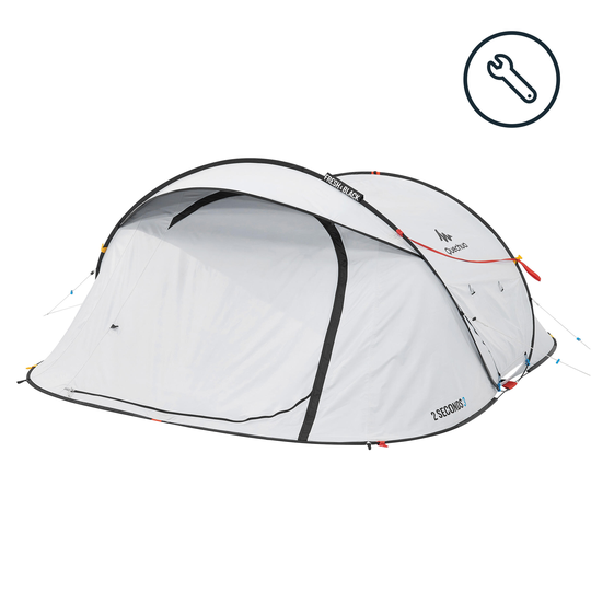 Flysheet And Pole - Spare Parts For The 2seconds 3 F&b Tent