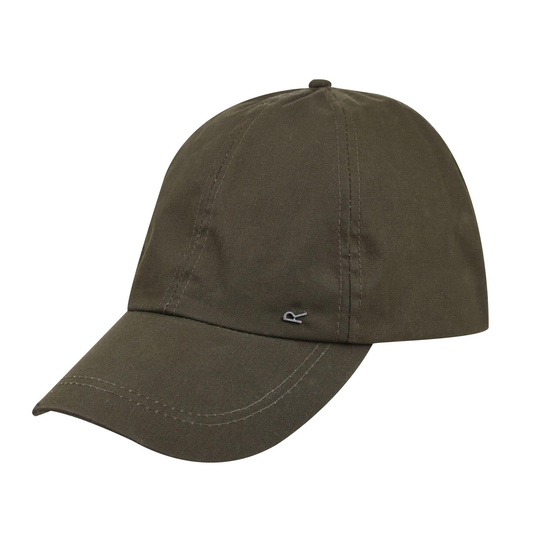 Mens Arif Wax Cap (dark Khaki)