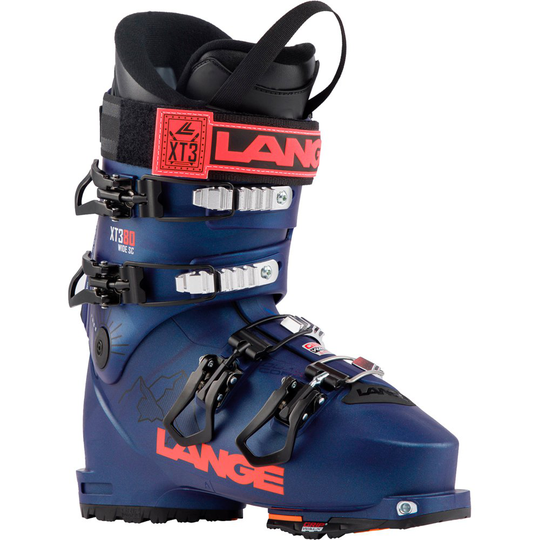 Lange Xt3 80 Wide Sc Gw Kids Alpine Ski Boots Blue 22.0