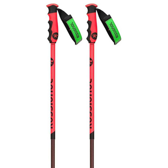 Rossignol Hero Cak Go Poles Red,Black 135 cm