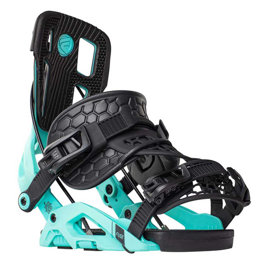 Flow Fuse Hybrid Snowboard Bindings Blue XL