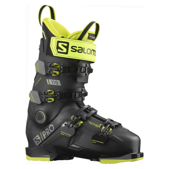 Salomon S/pro 110 Gw Alpine Ski Boots Yellow,Black 26.0-26.5