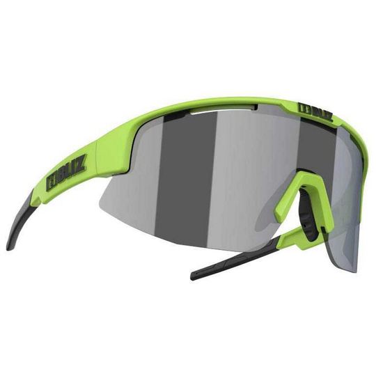 Bliz Matrix Mirror Sunglasses Green,Grey Smoke With Silver Mirror/CAT3