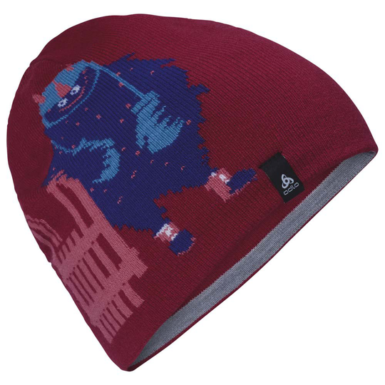 Odlo Mid Gage Reversible Kids Beanie Red Boy