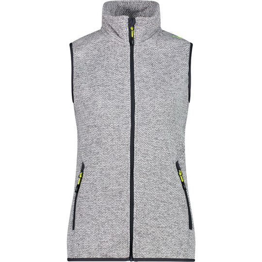 Cmp Heavy Fleece 3h55766 Vest Grey S Woman
