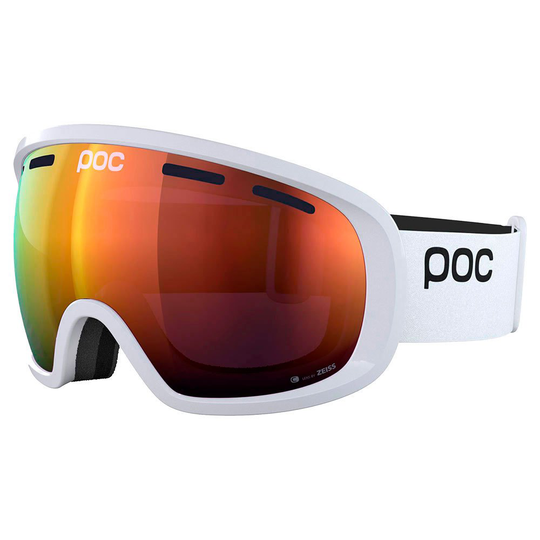 Poc Fovea Clarity Ski Goggles White Spektris Orange/CAT2