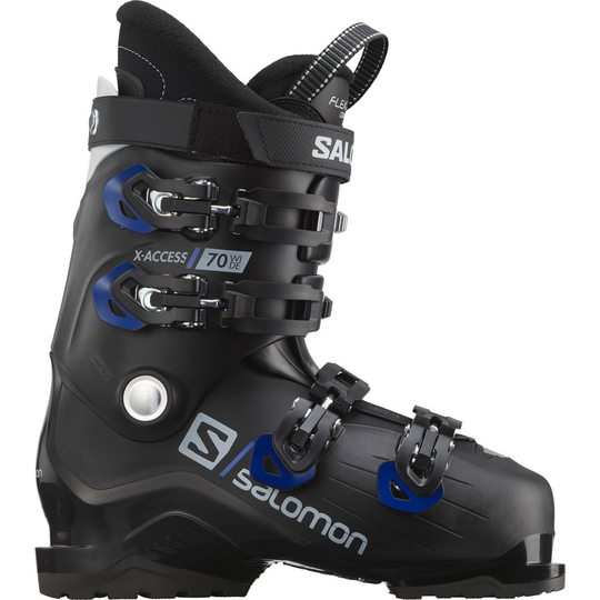 Salomon X Access 70 Wide Alpine Ski Boots Black 26-26.5