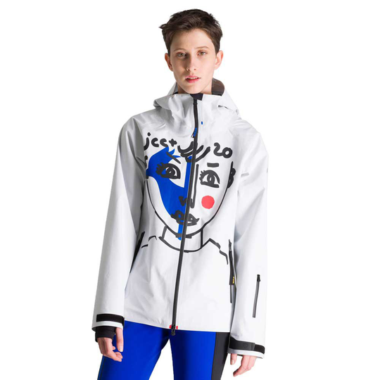 Rossignol Eco-logic 3l Jacket White XS Woman