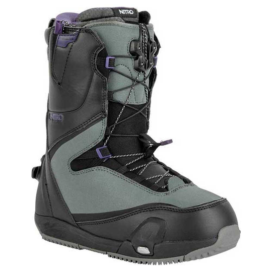 Nitro Cave Tls Step On Snowboard Boots Black,Grey 25.5