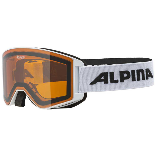 Alpina Narkoja Dh Ski Goggles White Orange/CAT2