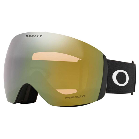 Oakley Flight Deck L Prizm Ski Goggles Black Prizm Sage Gold Iridium/CAT3