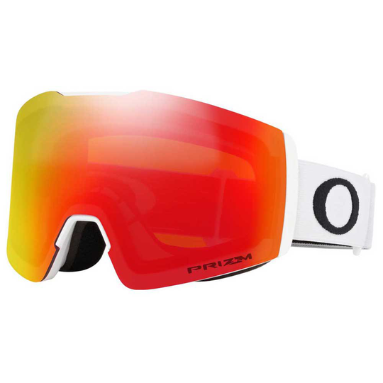 Oakley Fall Line Xm Prizm Snow Ski Goggles White Prizm Snow Torch Iridium/CAT2