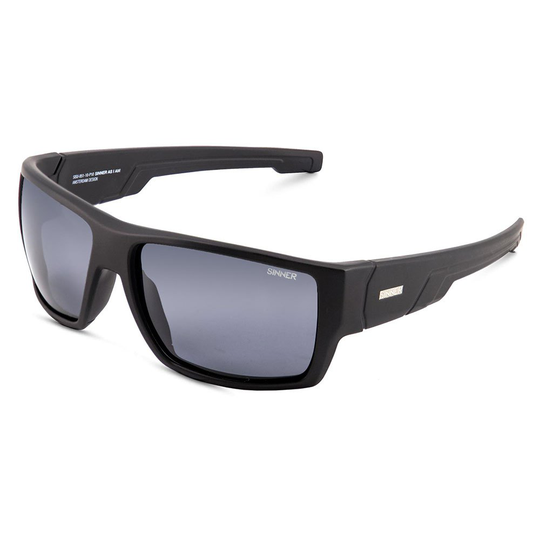 Sinner Morro Sunglasses Black Sintec Smoke/CAT3