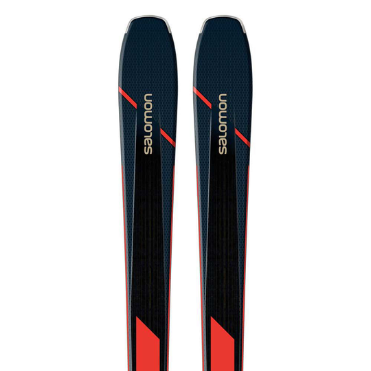 Salomon Xdr 84 Ti+warden Mnc 13 Gold C90 Alpine Skis Blue 186
