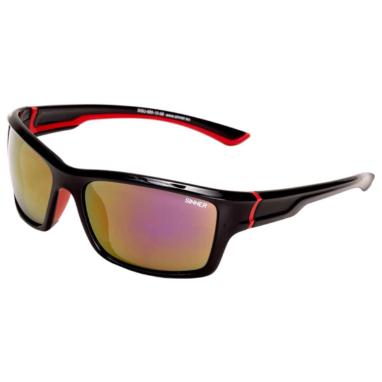 Sinner Cayo Sunglasses Black PC Red Revo/CAT3