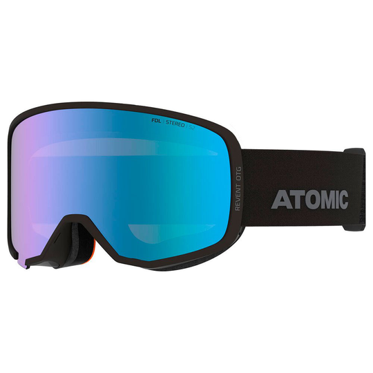 Atomic Revent Otg Stereo Ski Goggles Black Blue Stereo/CAT2
