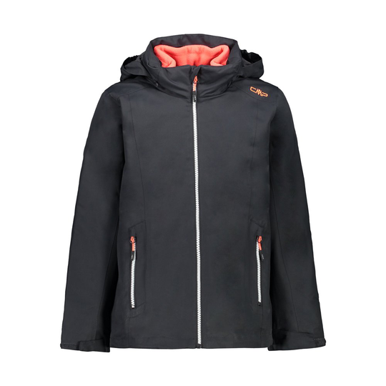 Cmp 39z0375d Jacket Orange,Black 6 Years Boy