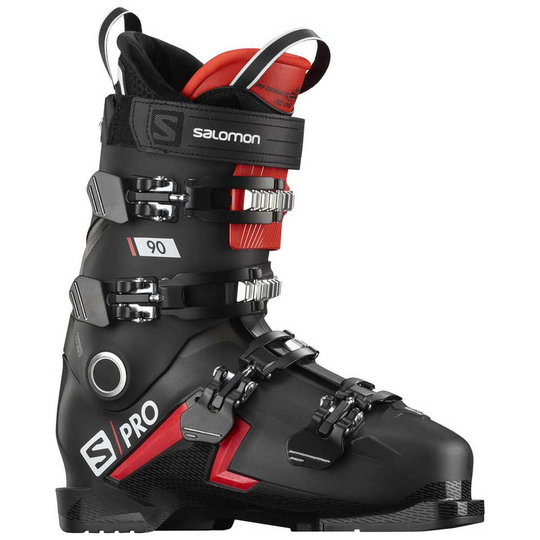 Salomon S/pro 90 Alpine Ski Boots Black 26.0-26.5