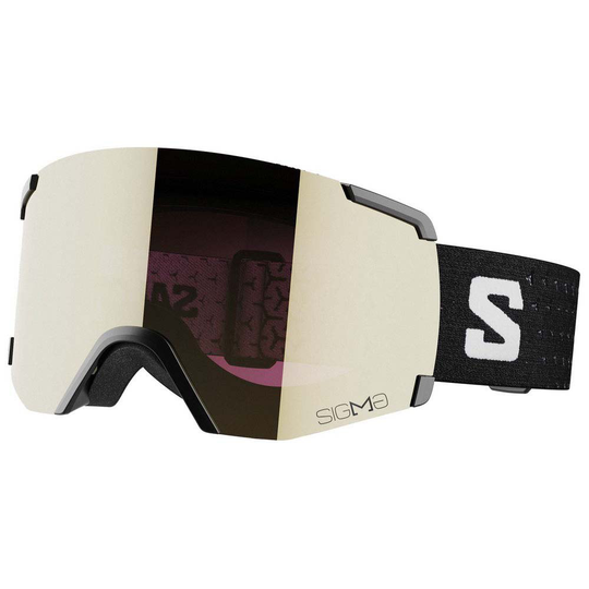 Salomon S/view Sigma Ski Goggles Black Gold/CAT 2