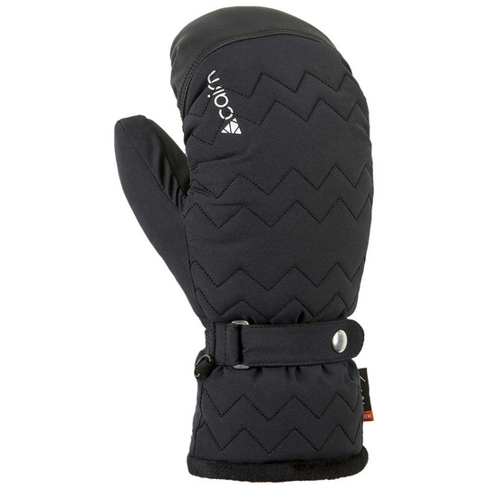 Cairn Abyss In 2 C-tex Mittens Black 7 Woman
