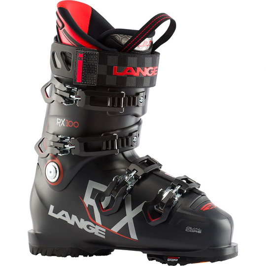 Lange Rx 100 Gw Alpine Ski Boots Black 26.5