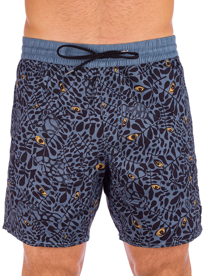 Volcom Strange Daze Paisley 17" Shorts china blue