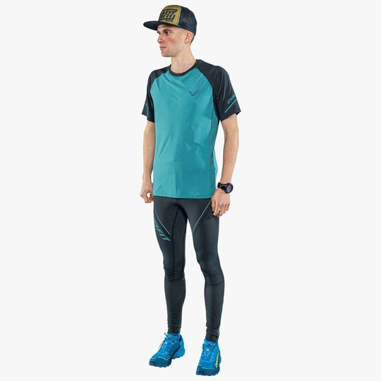Dynafit Winter Running Tights Blue S Man