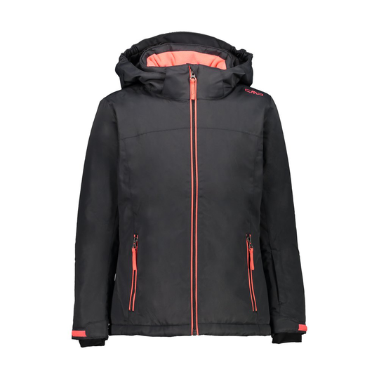Cmp Snaps Hood 39w2085 Jacket Black 3 Years Boy