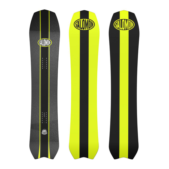 Salomon Dancehaul Snowboard Yellow 143
