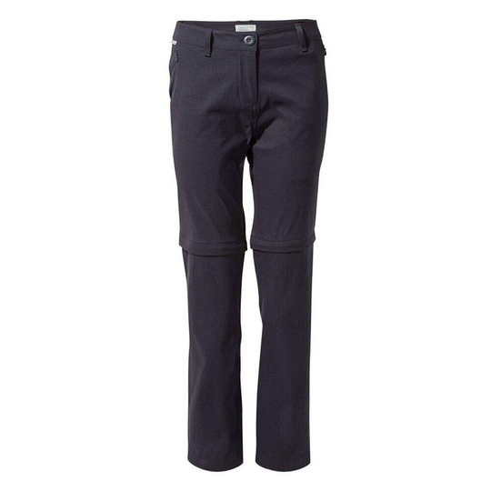 Womens/ladies Kiwi Pro Ii Convertible Trousers (dark Navy)
