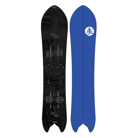 Burton Family Tree Pow Wrench Split Snowboard Blue 146