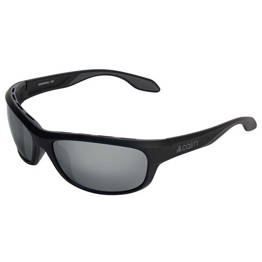 Cairn Downhill Mirror Sunglasses Black Mirror/CAT 1-3