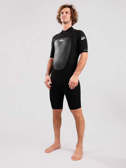 Quiksilver Prologue 2/2 Back Zip Shorty Wetsuit black