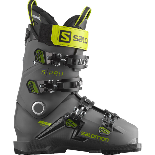 Salomon S/pro R110 Alpine Ski Boots Black 28-28.5