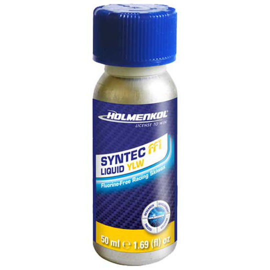 Holmenkol Syntec Ff1 0°c/-6°c Liquid Wax 50 Ml Yellow