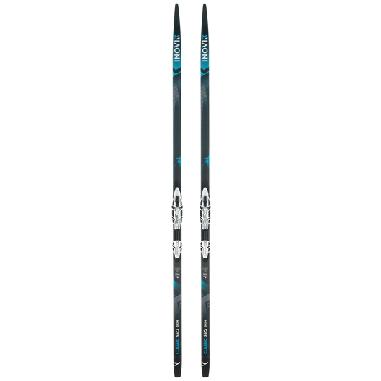Classic Cross-country Skin Ski 550 - Hard Camber Xcelerator Bindings