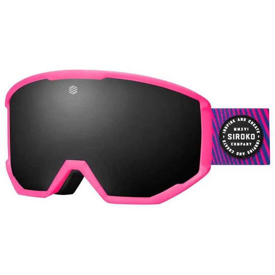 Siroko G1 El Colorado Ski Goggles Pink Black/CAT3