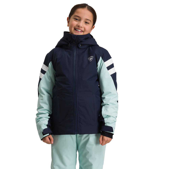 Rossignol Ski Jacket Girl Blue 10 Years Boy