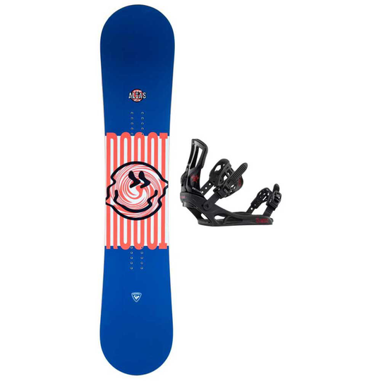 Rossignol Alias+battle M/l Snowboard Junior Blue 145