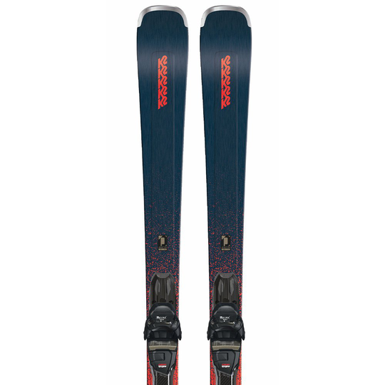 K2 Disruption 76x+m3 10 Compact Quikclik Alpine Skis Blue 163