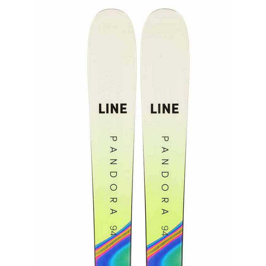 Line Pandora 94 Woman Alpine Skis Multicolor 165