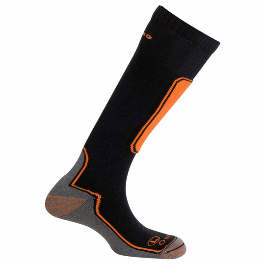 Mund Socks Outlast Ski Socks Black,Grey EU 46-49 Man